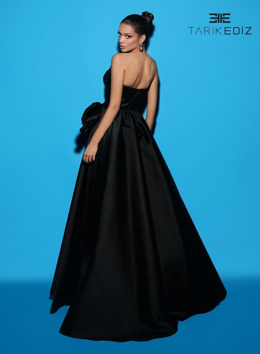 Tarik Ediz 98421 Black Prom Dress