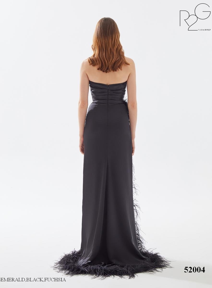 Tarik Ediz 52004 Black Prom Dress