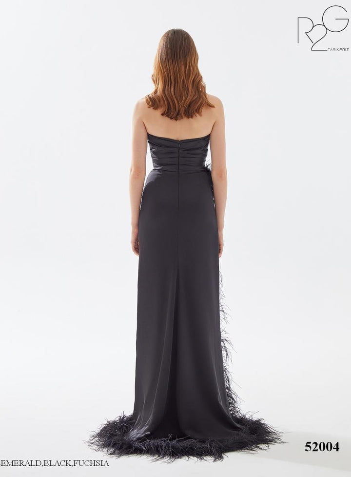 Tarik Ediz 52004 Black Prom Dress