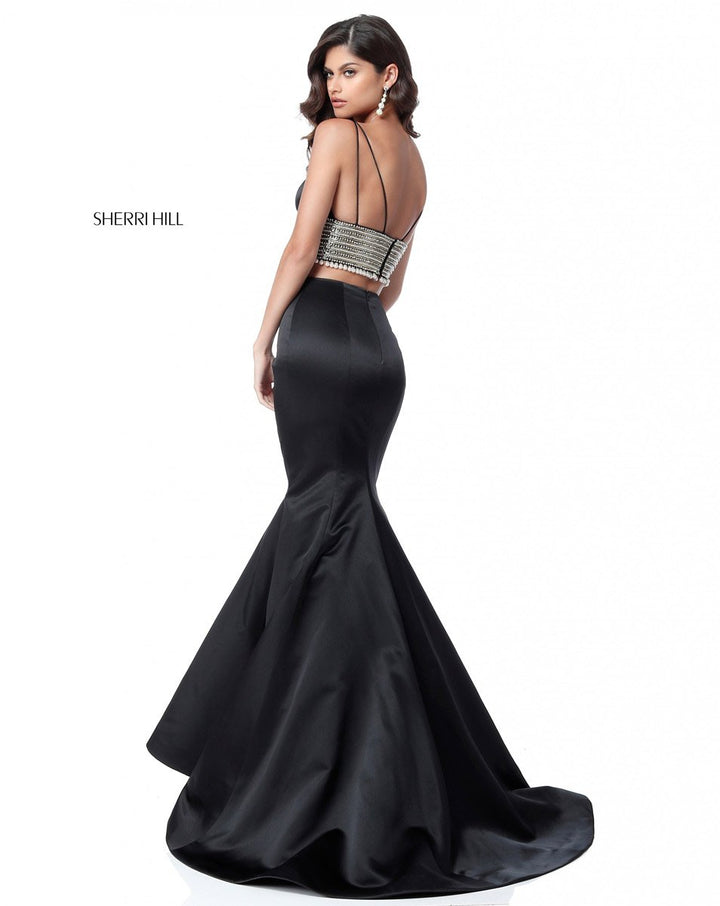 Sherri Hill 51711 Black Prom Dress