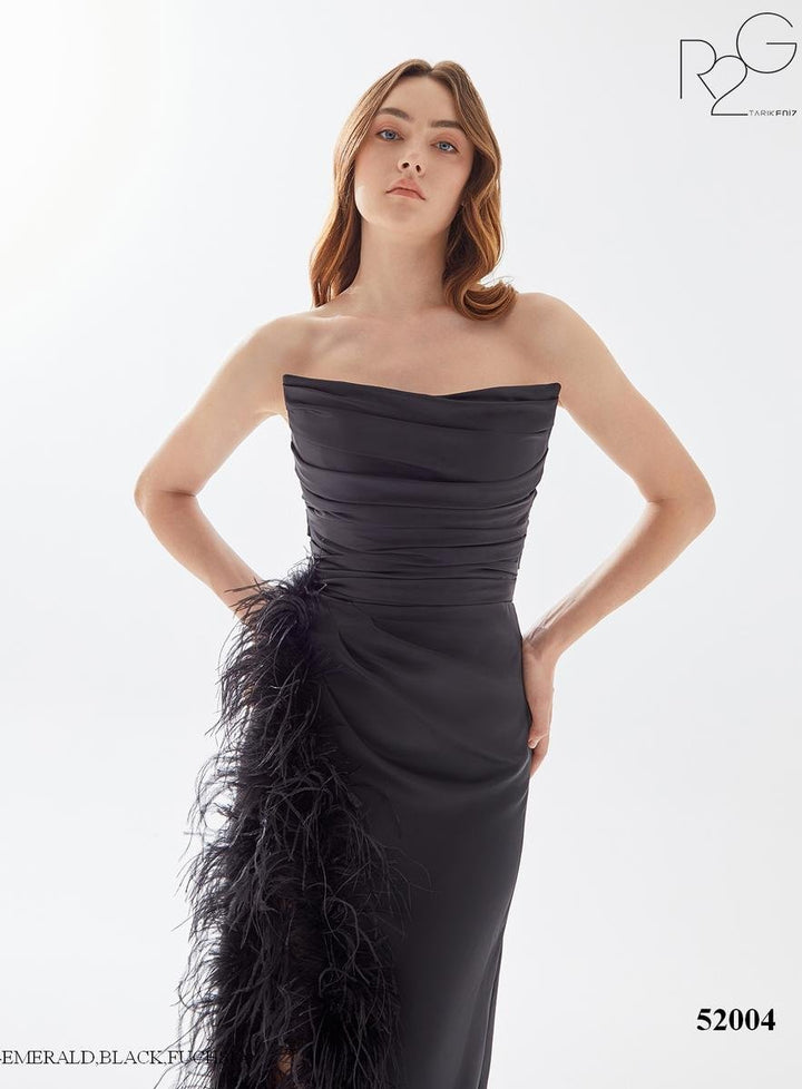 Tarik Ediz 52004 Black Prom Dress