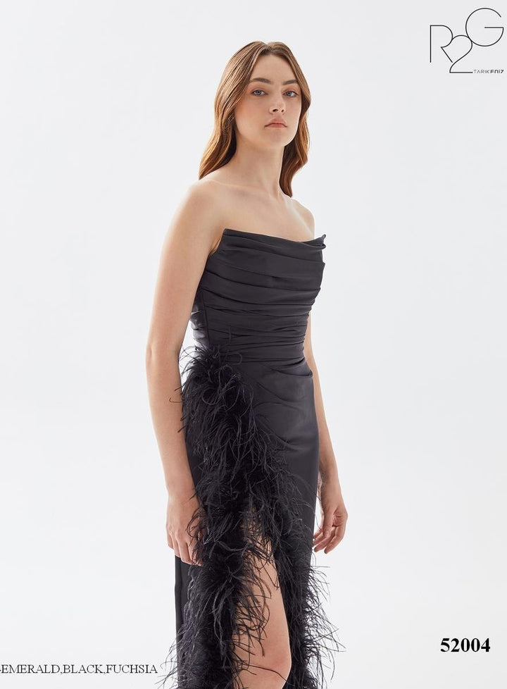 Tarik Ediz 52004 Black Prom Dress
