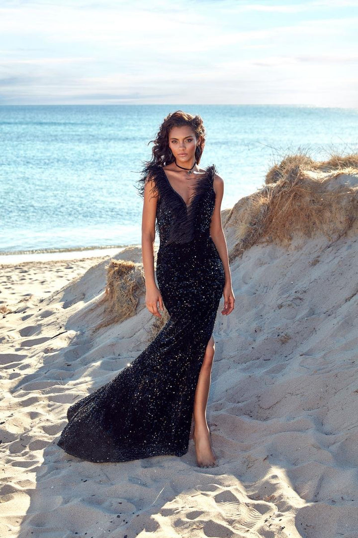 Alyce Paris 61374 — Black
