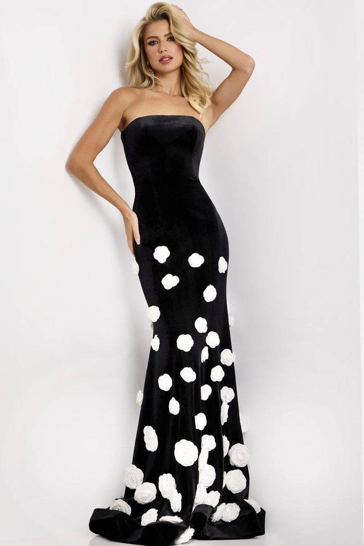 Jovani 45238 — Black/Black
