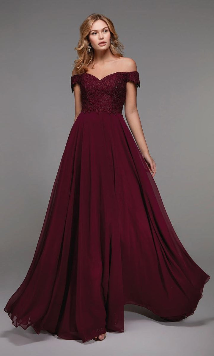 Alyce Paris 27510 Black Cherry Prom Dress