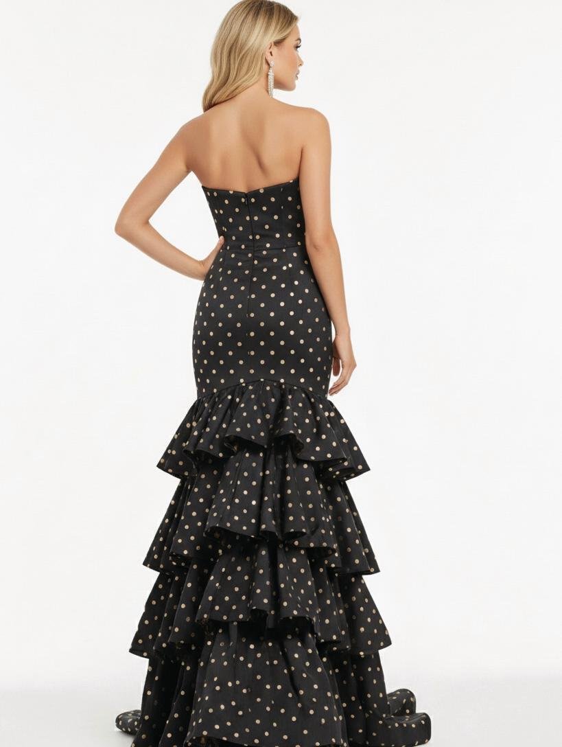 Jovani 49419 — Black/Gold
