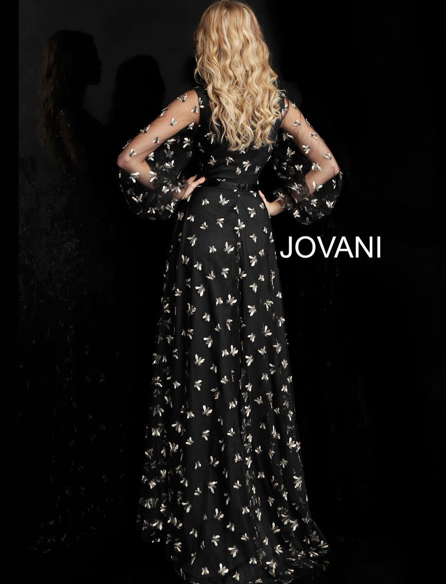 Jovani 63582 — Black/Gold