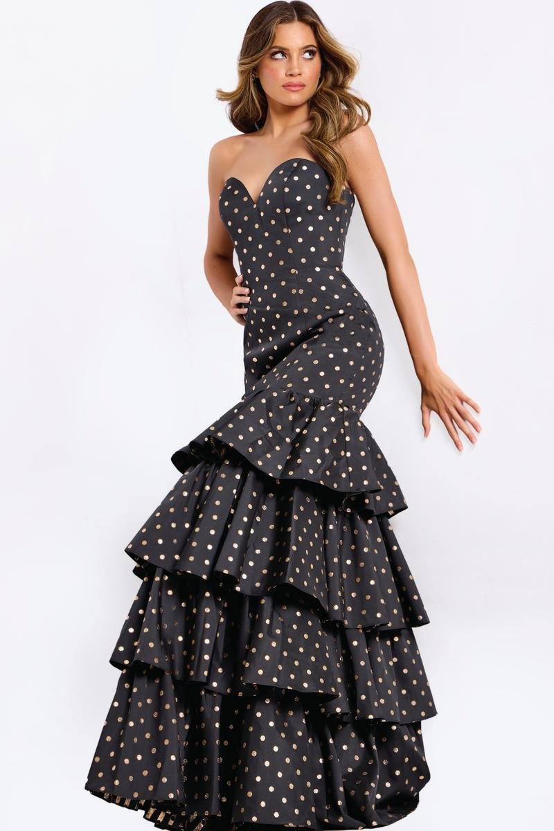Jovani 49419 — Black/Gold