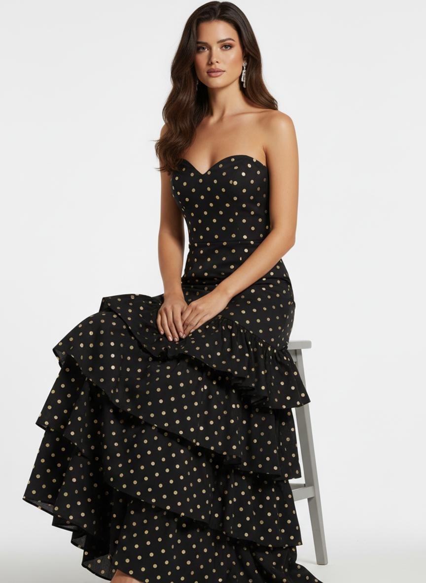 Jovani 49419 — Black/Gold