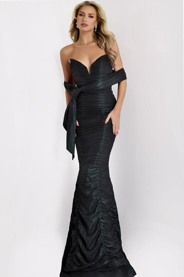Jovani 44414 — Black/Green