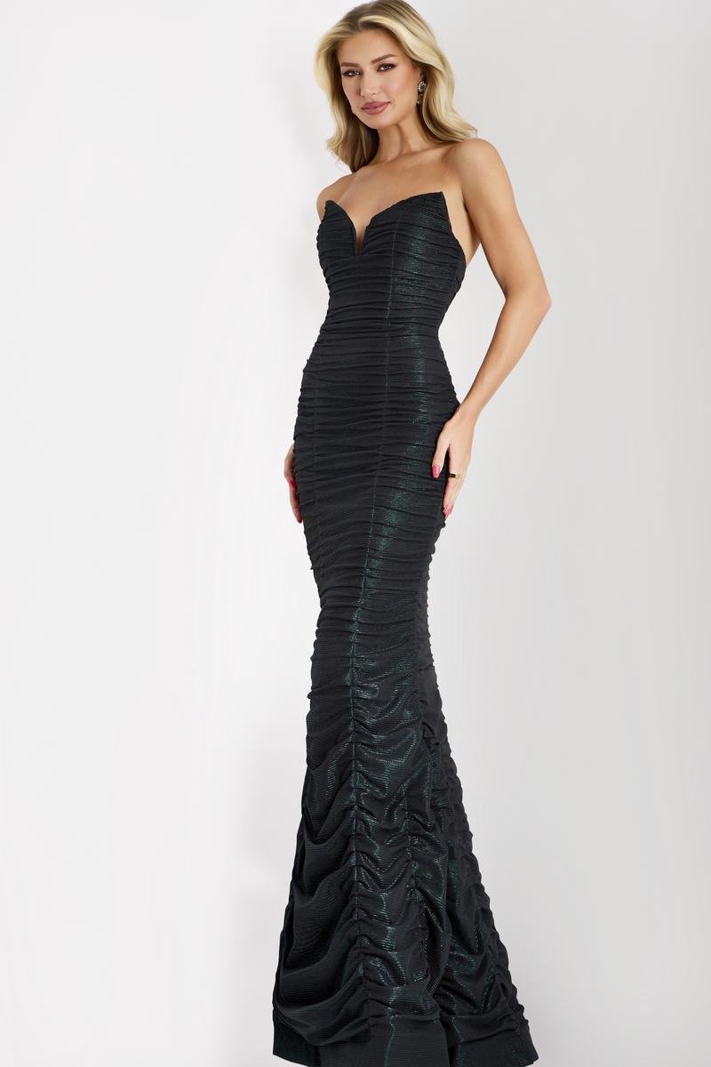 Jovani 44414 — Black/Green