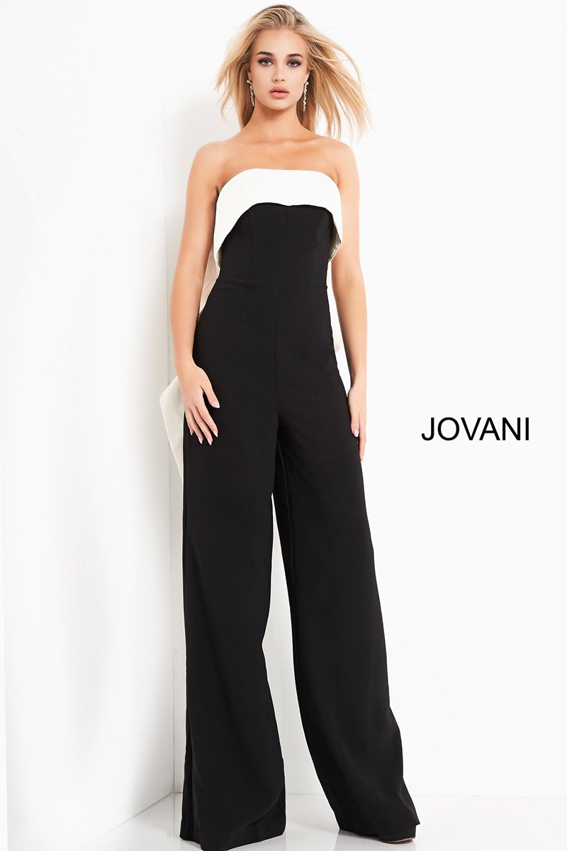 Jovani 04355 — Black/Ivory