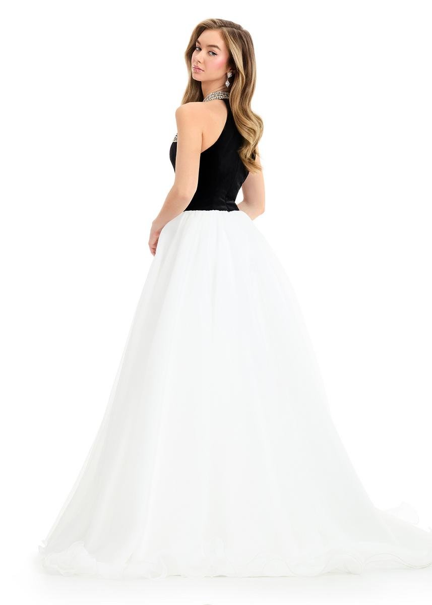 Ashley Lauren 12050 — Black/Ivory