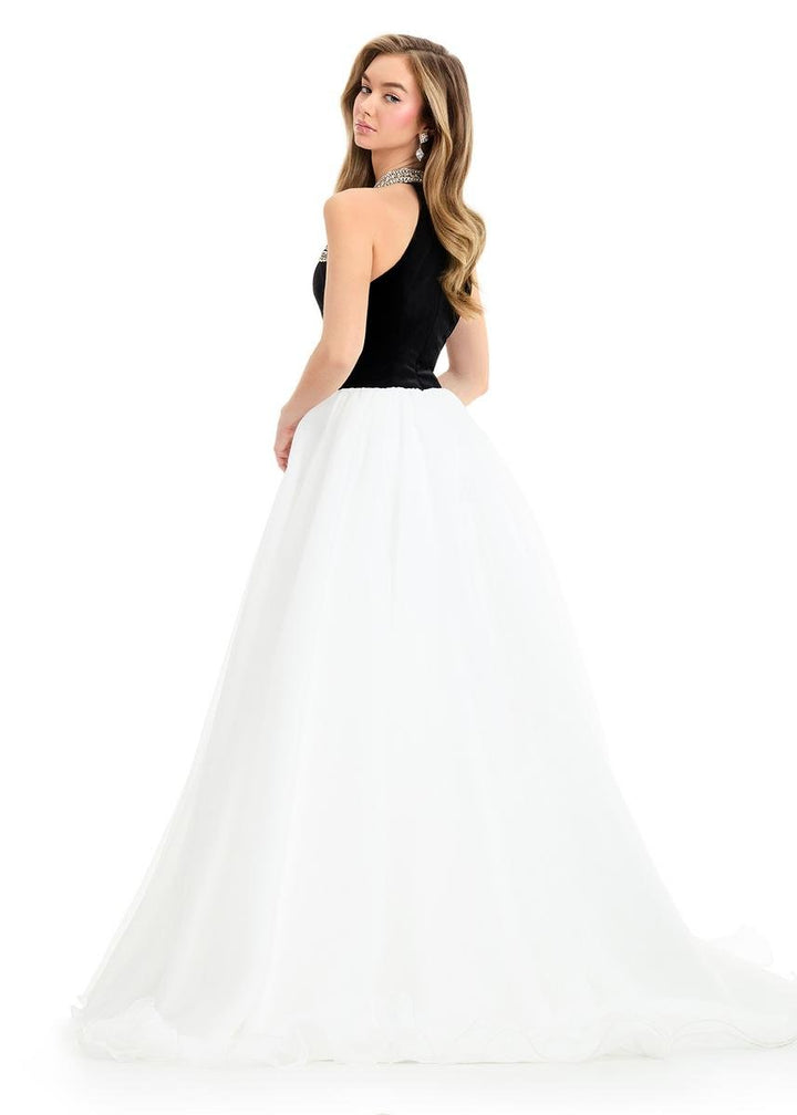 Ashley Lauren 12050 — Black/Ivory