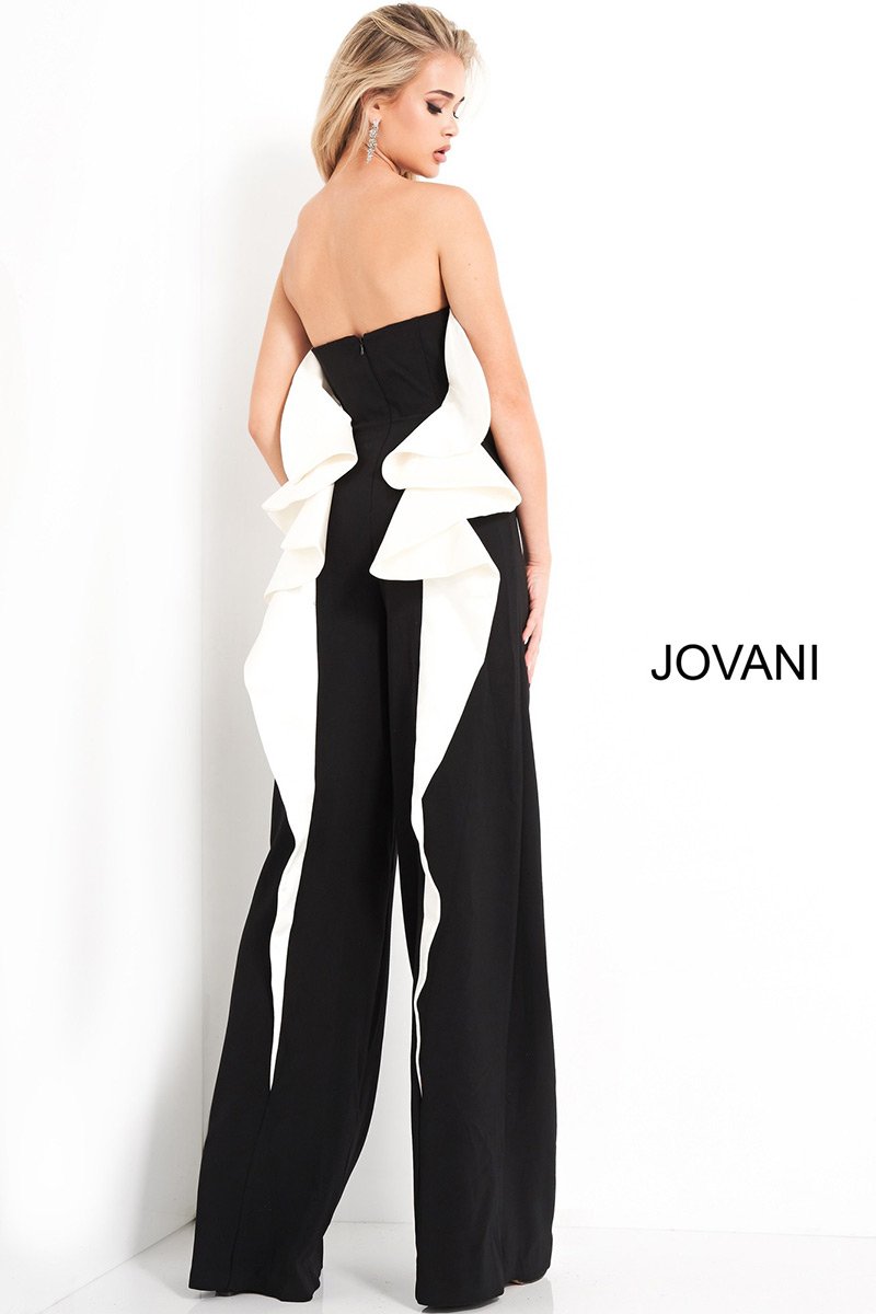 Jovani 04355 — Black/Ivory