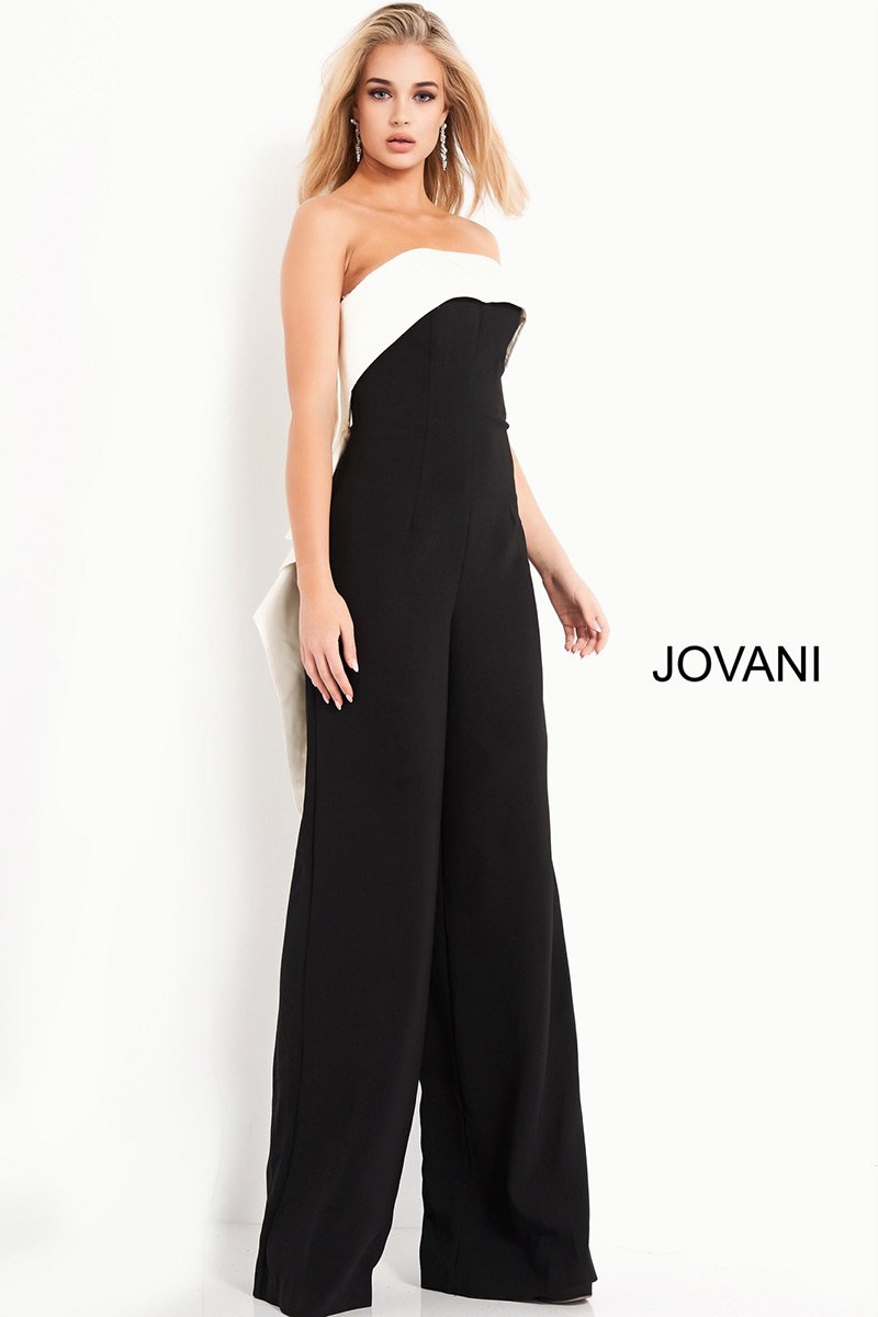 Jovani 04355 — Black/Ivory