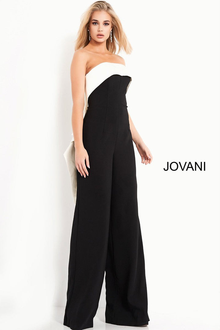 Jovani 04355 — Black/Ivory
