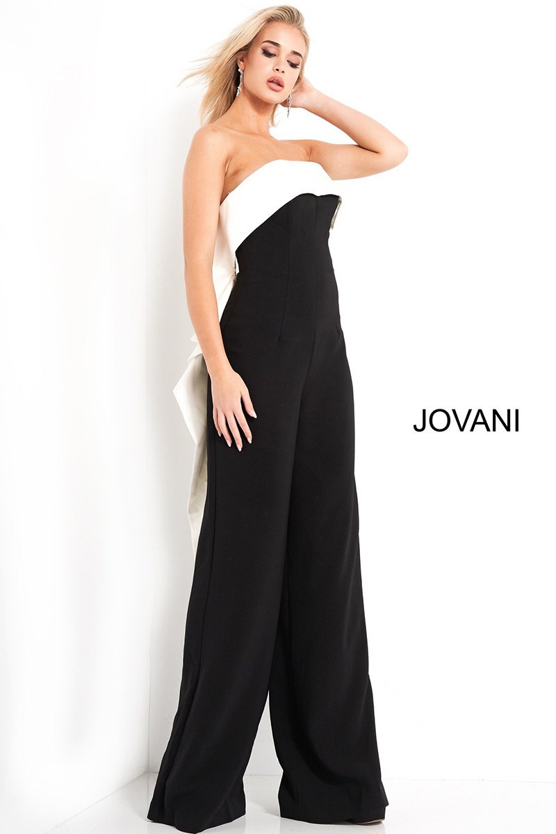 Jovani 04355 — Black/Ivory