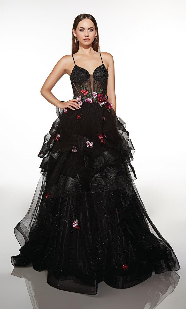 Alyce Paris 62108 — Black-Multi