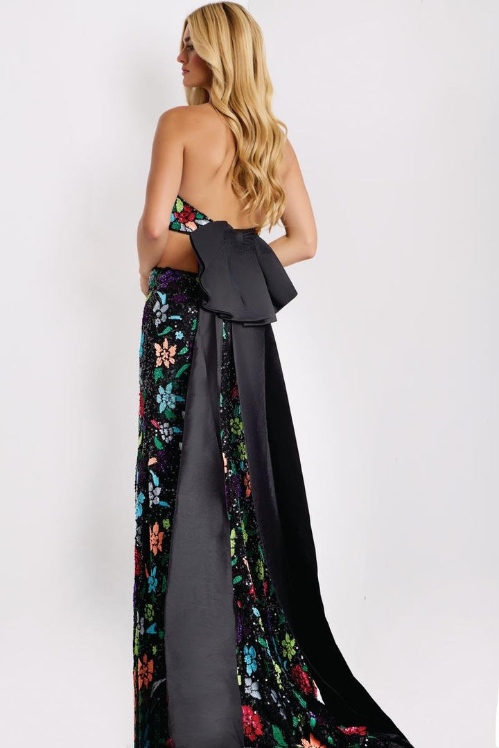Jovani 49251 — Black/Multi