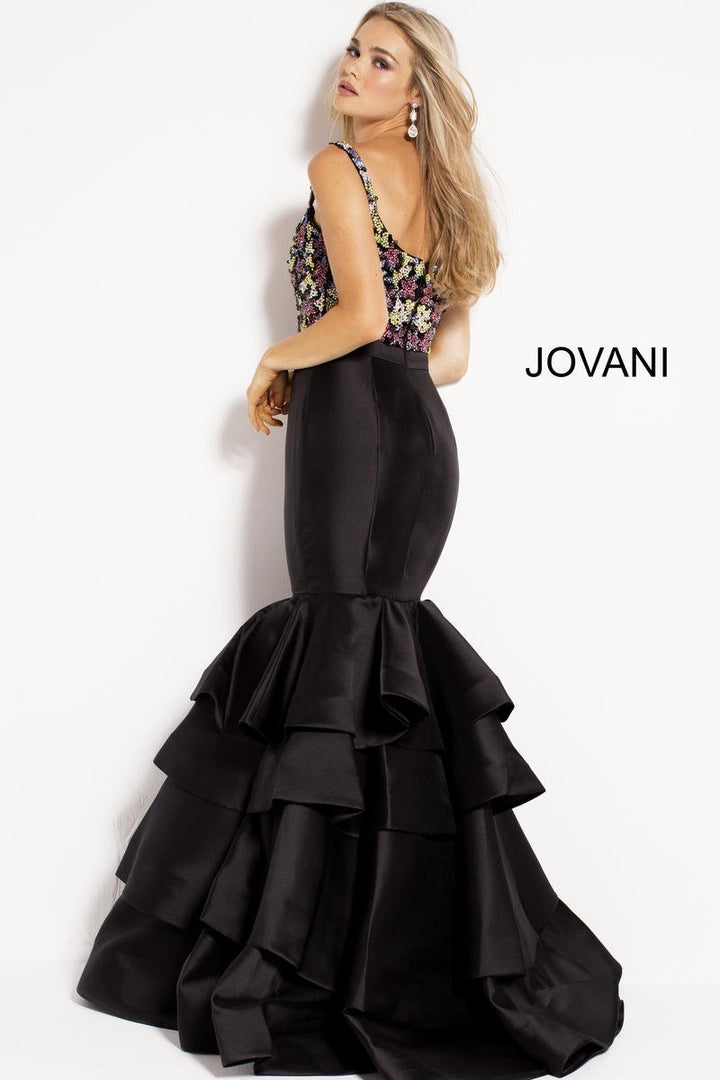 Jovani 48127 — Black/Multi