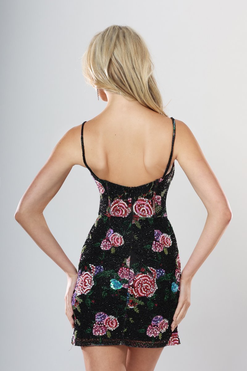 Jovani 49235 — Black/Multi