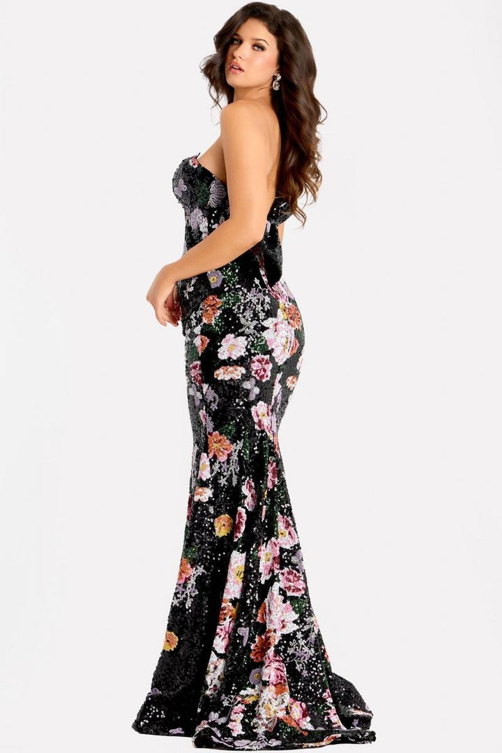 Jovani 48638 — Black/Multi