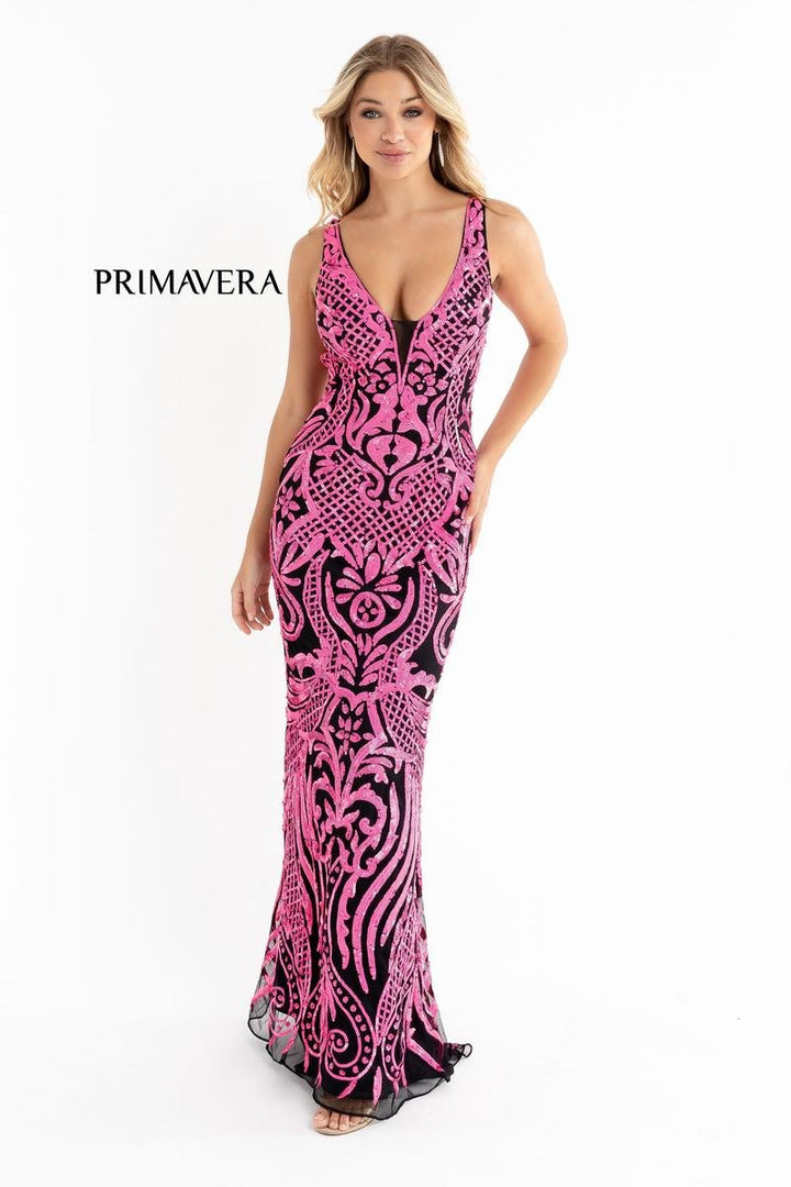 Primavera Couture 3722 — Black/Neon Pink