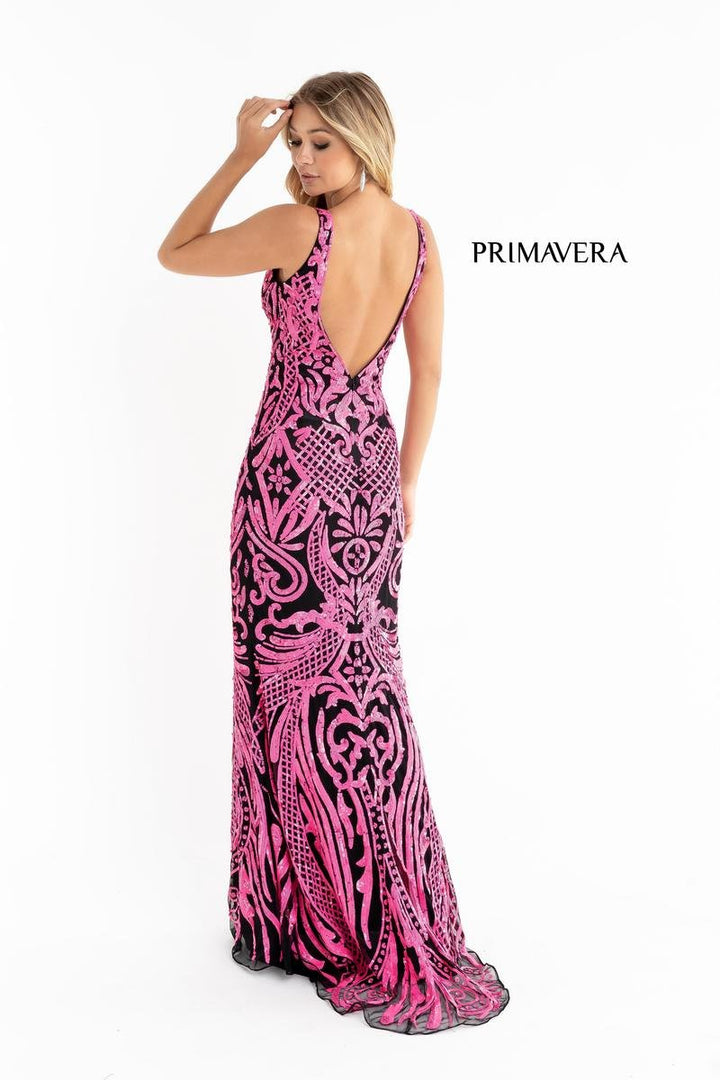 Primavera Couture 3722 — Black/Neon Pink