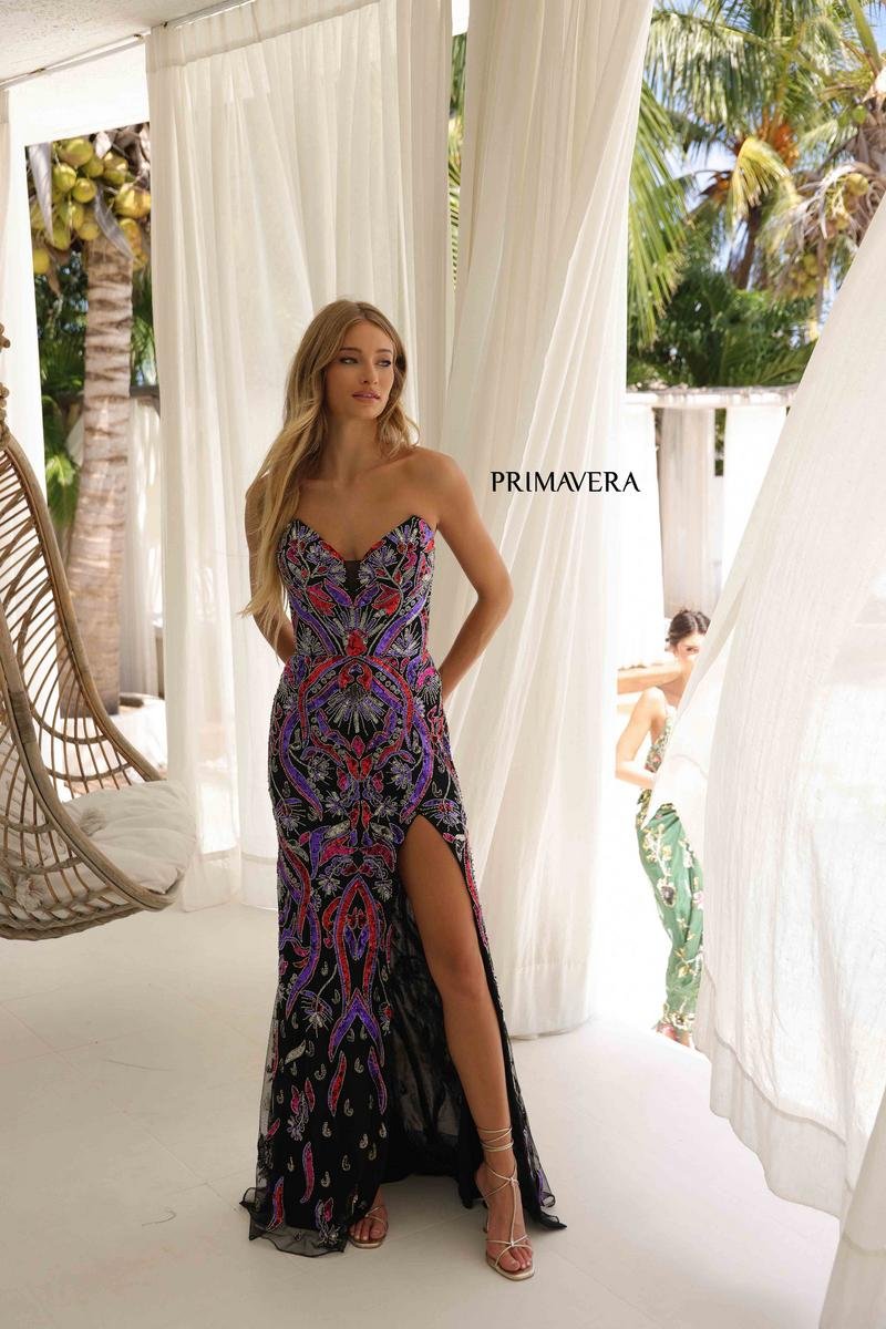 Primavera Couture 4387 — Black Purple