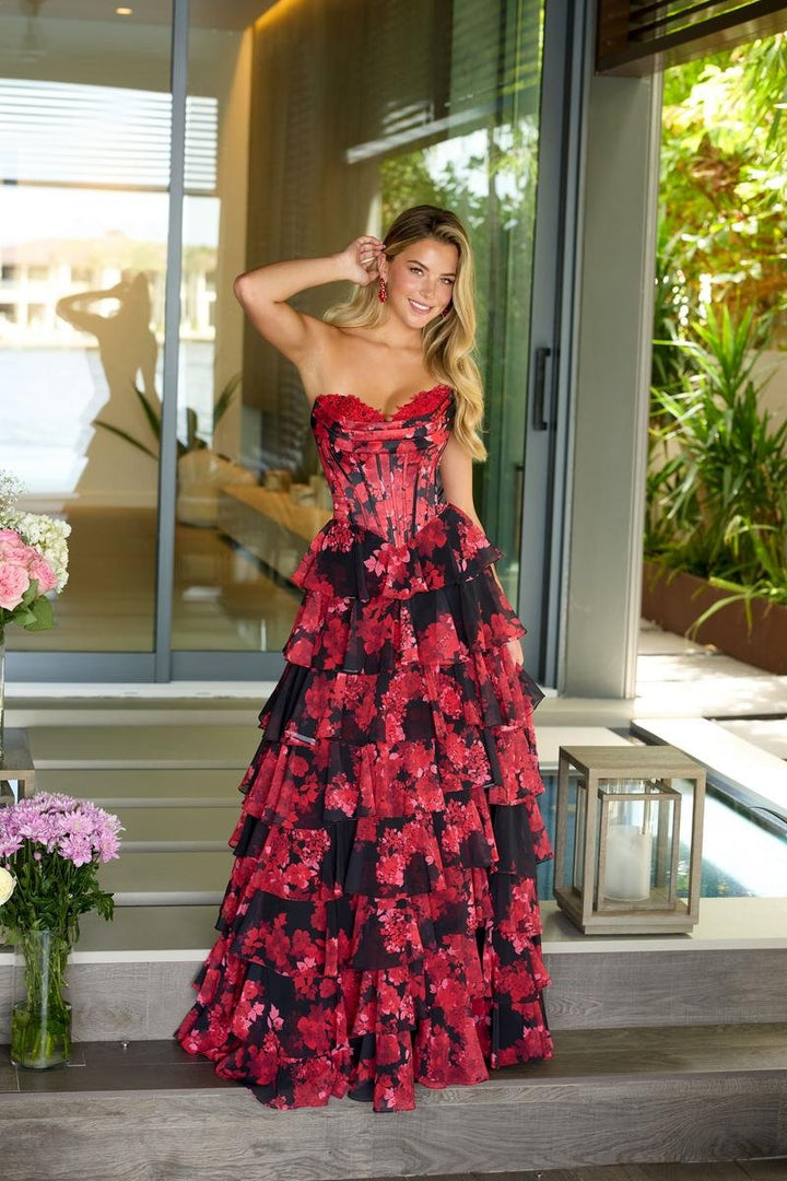 Ava Presley 47108 — Black/Red