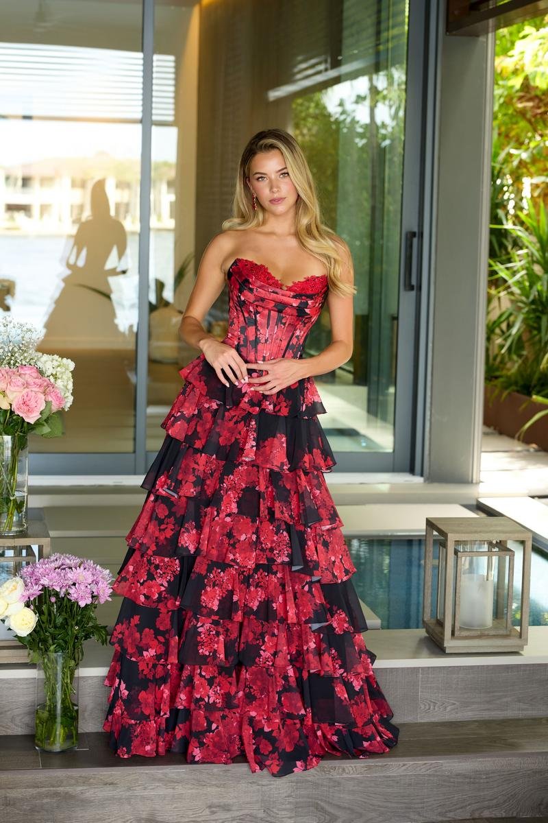 Ava Presley 47108 — Black/Red
