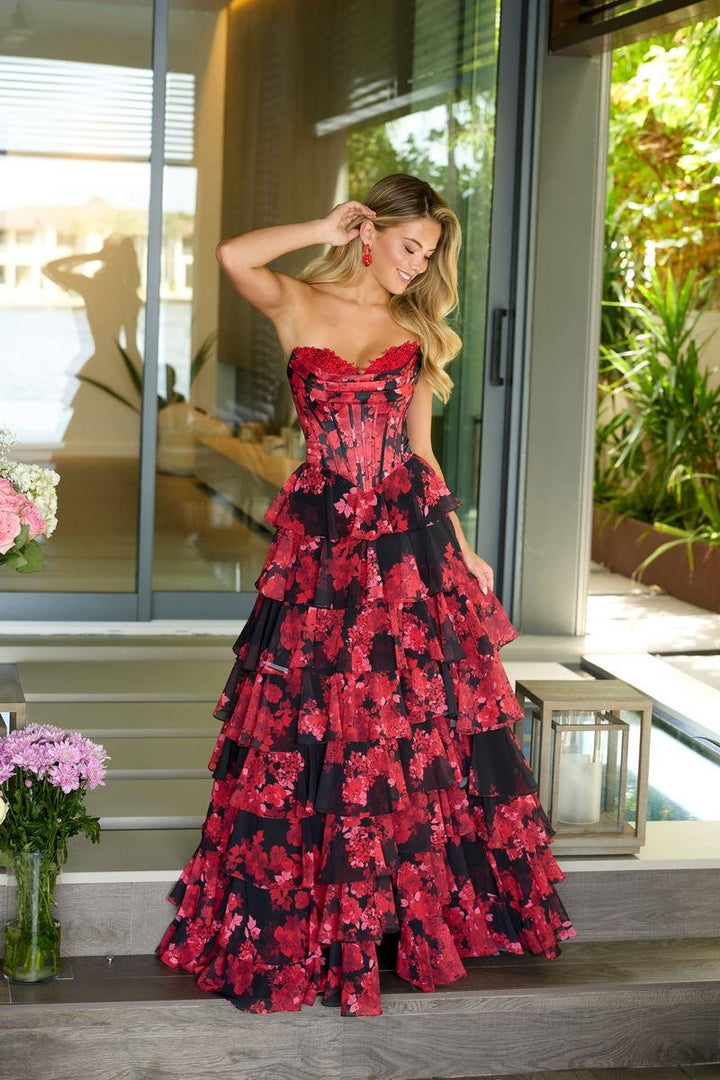 Ava Presley 47108 — Black/Red