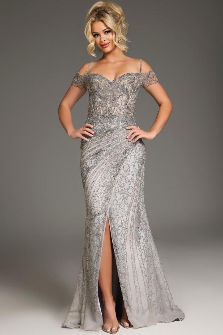 Jovani 39175 — Black/Silver