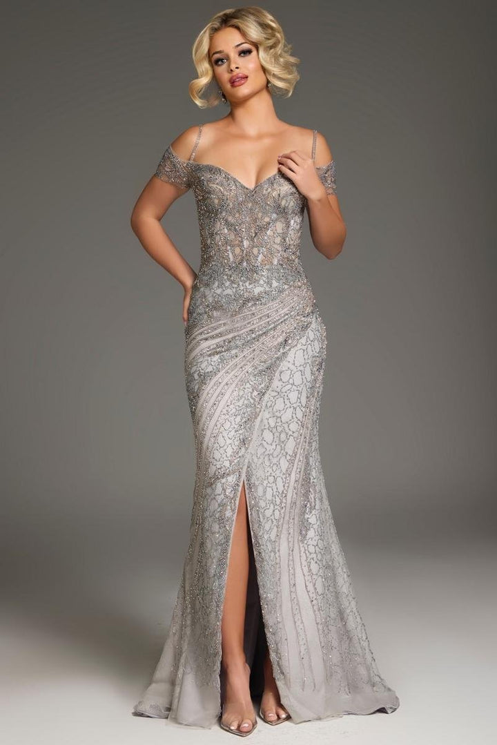 Jovani 39175 — Black/Silver