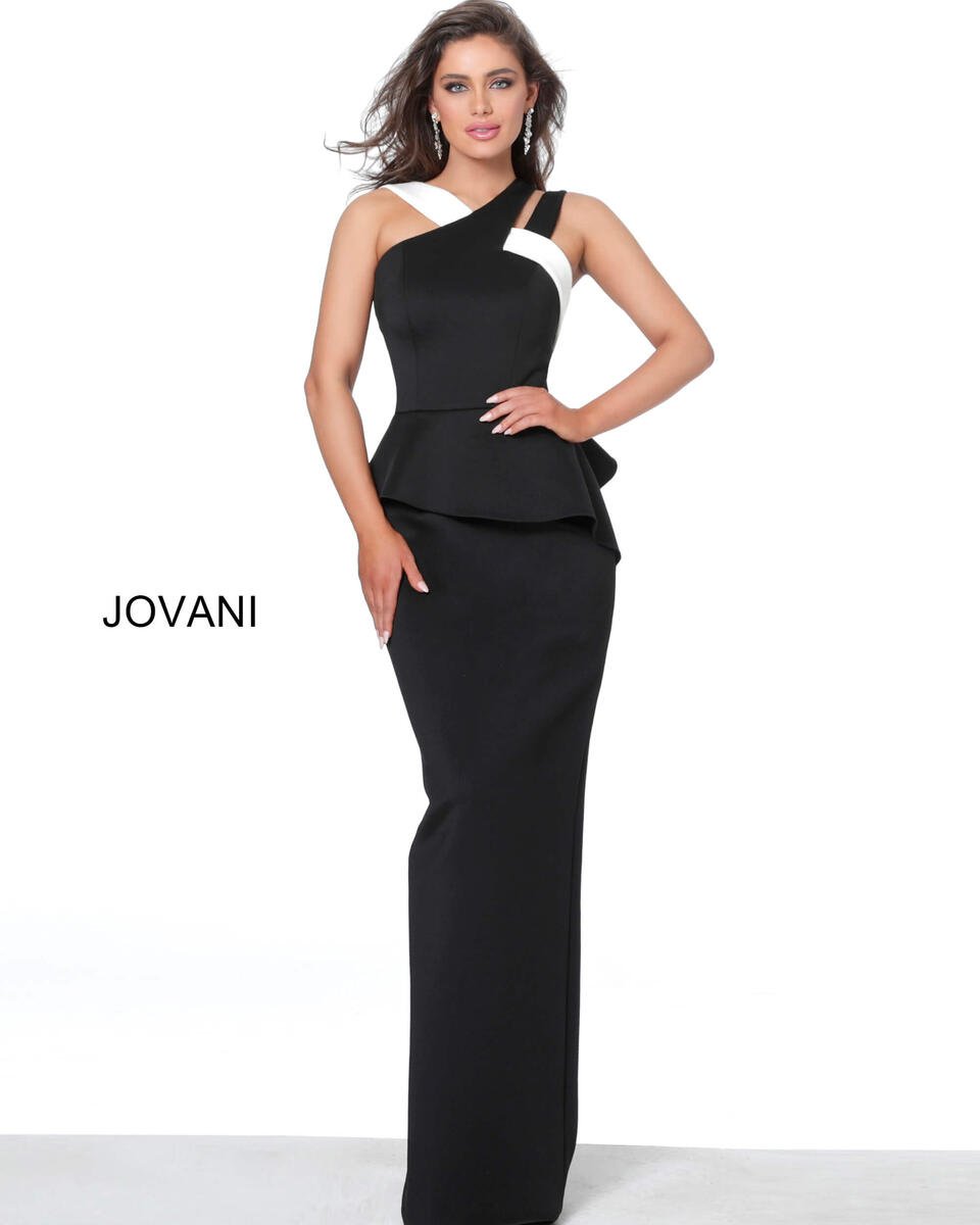 Jovani 8104 — Black/White