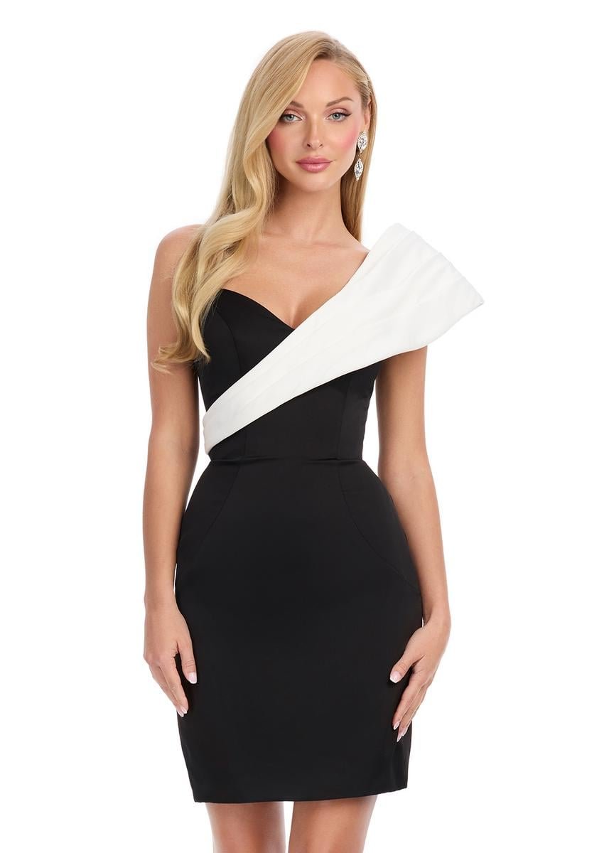 Ashley Lauren 4810 — Black/White