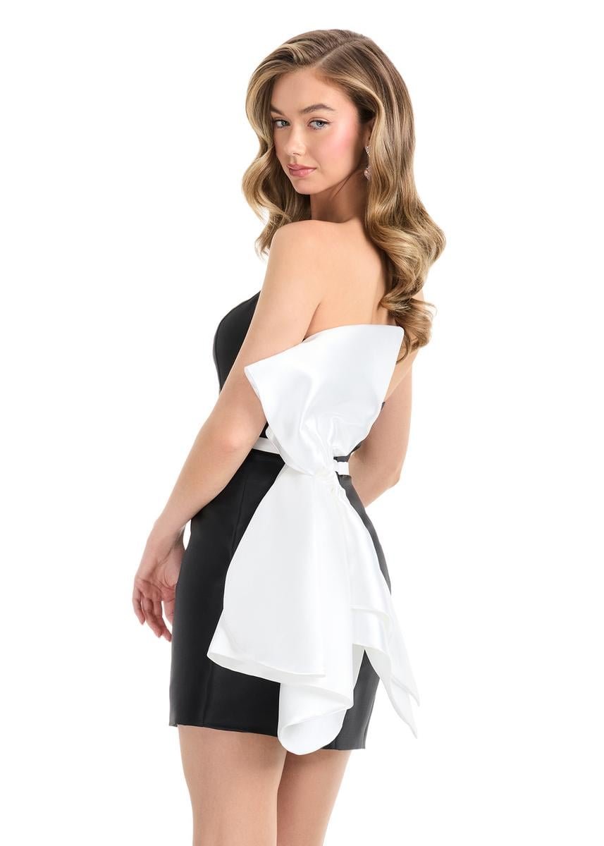 Ashley Lauren 4875 — Black/White