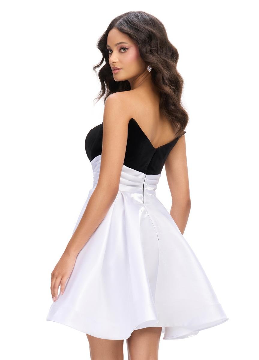 Ashley Lauren 4734 — Black/White