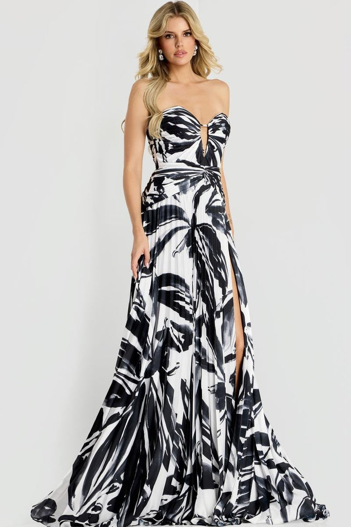 Jovani 45366 — Black/White