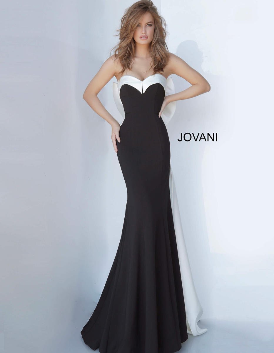 Jovani 12020 — Black/White