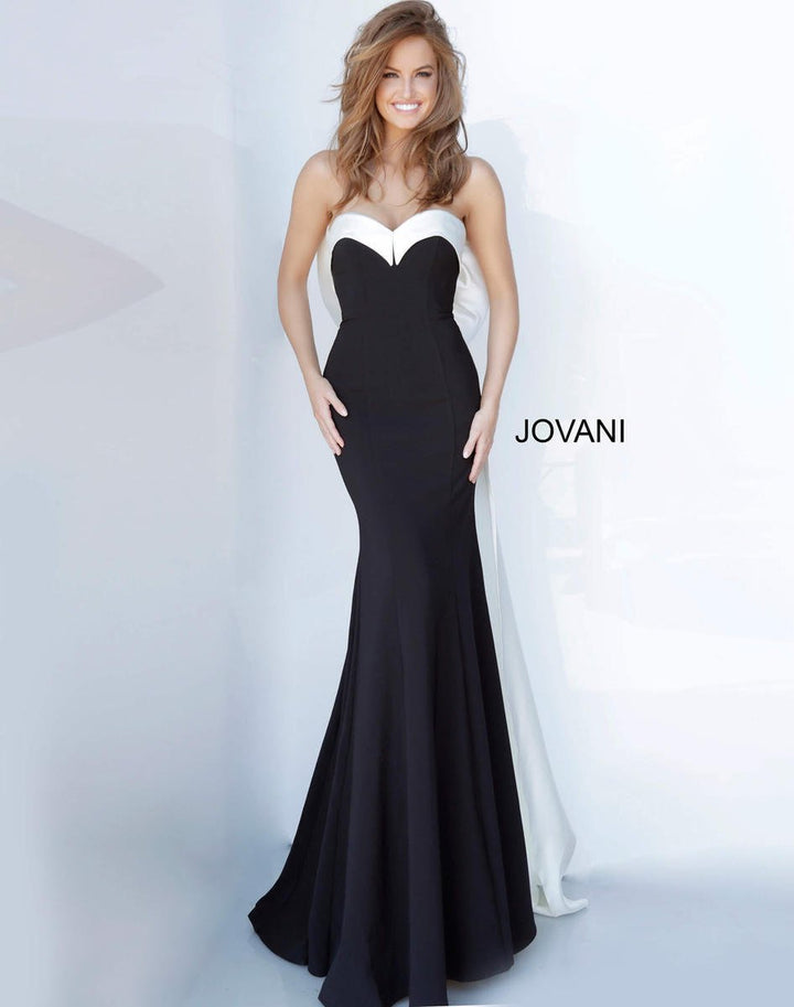 Jovani 12020 — Black/White