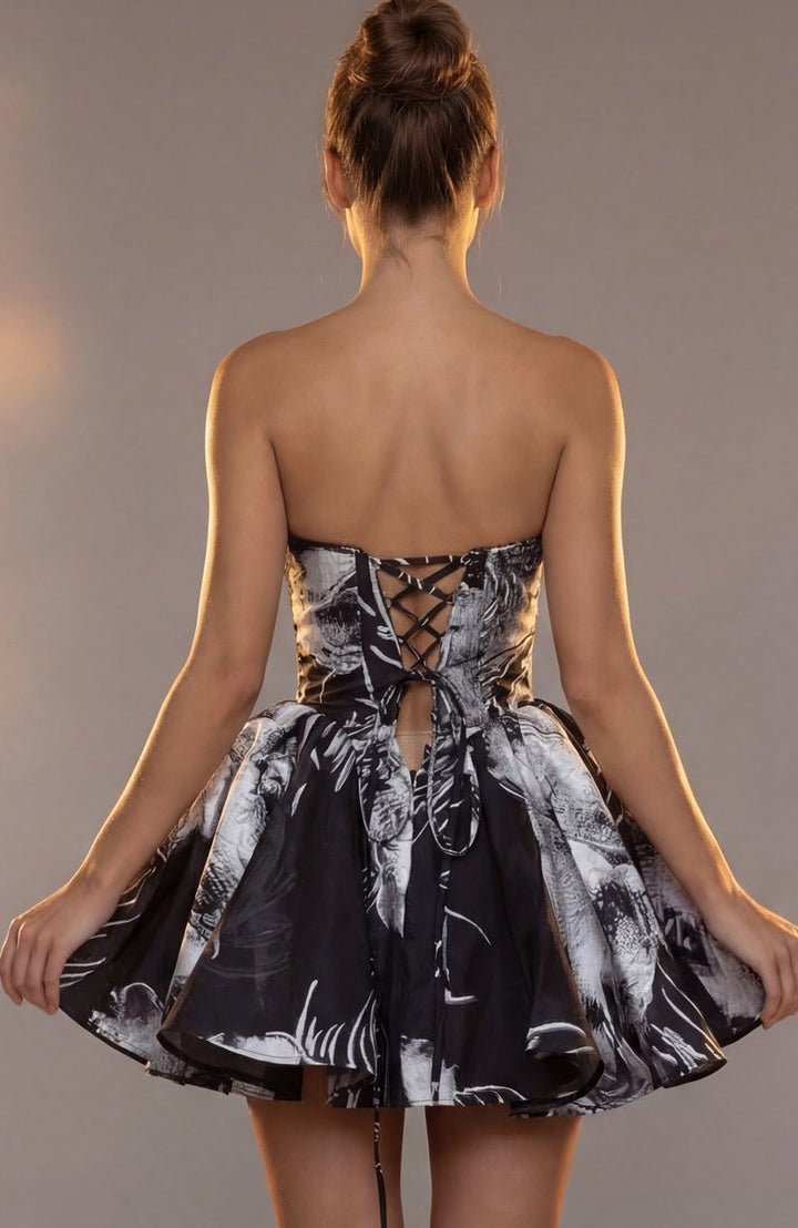 Jovani 51778 — Black/White Print