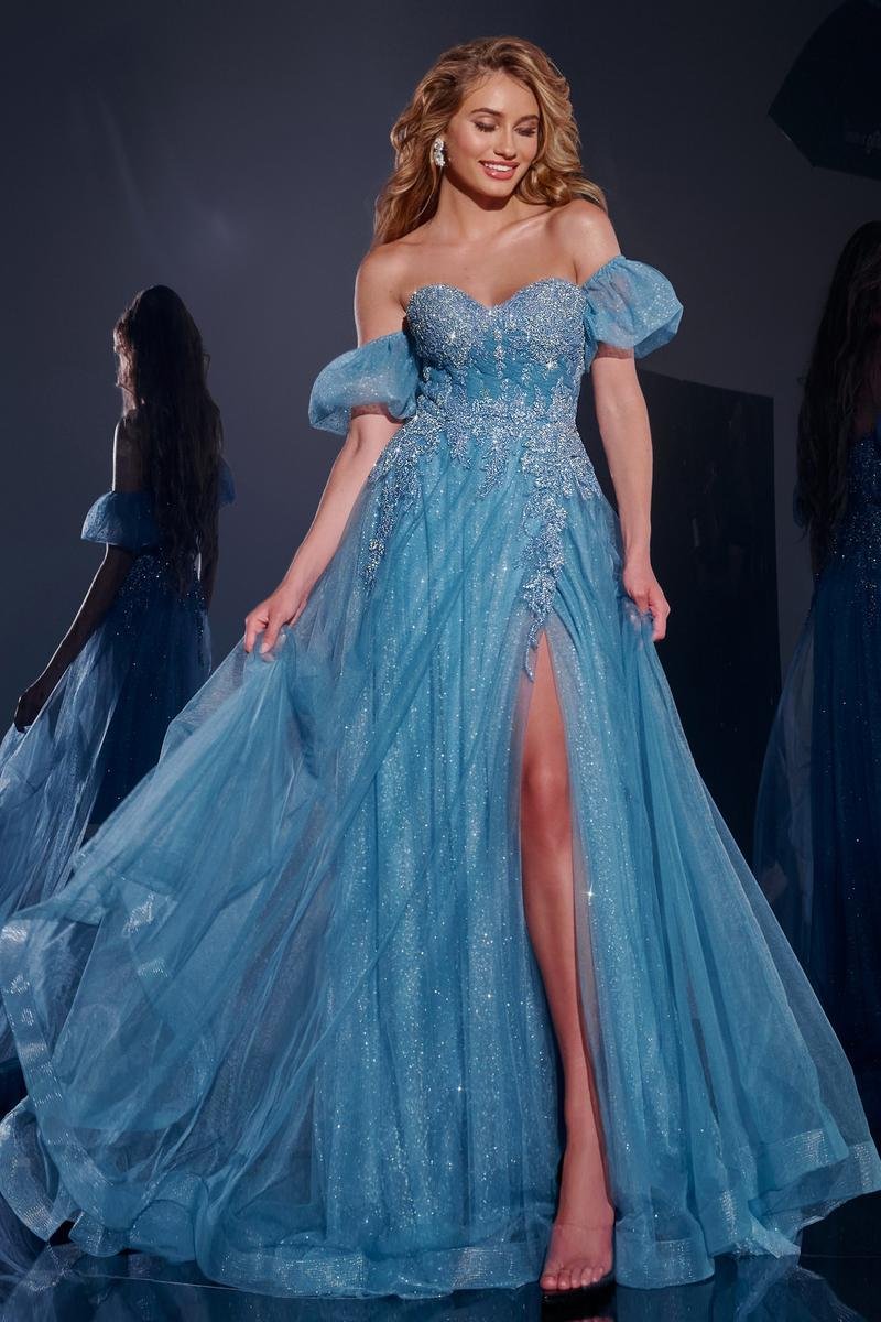 Jovani 40474 — Blue