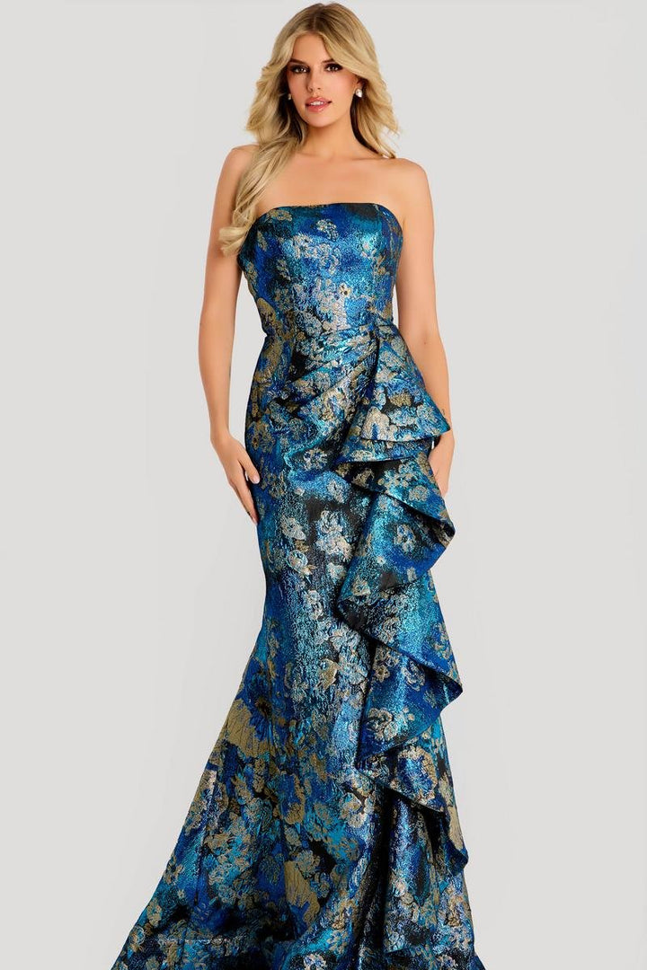 Jovani 48706 — Blue