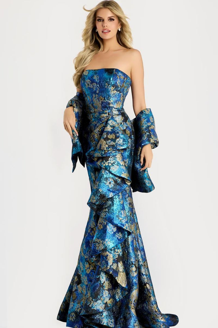 Jovani 48706 — Blue