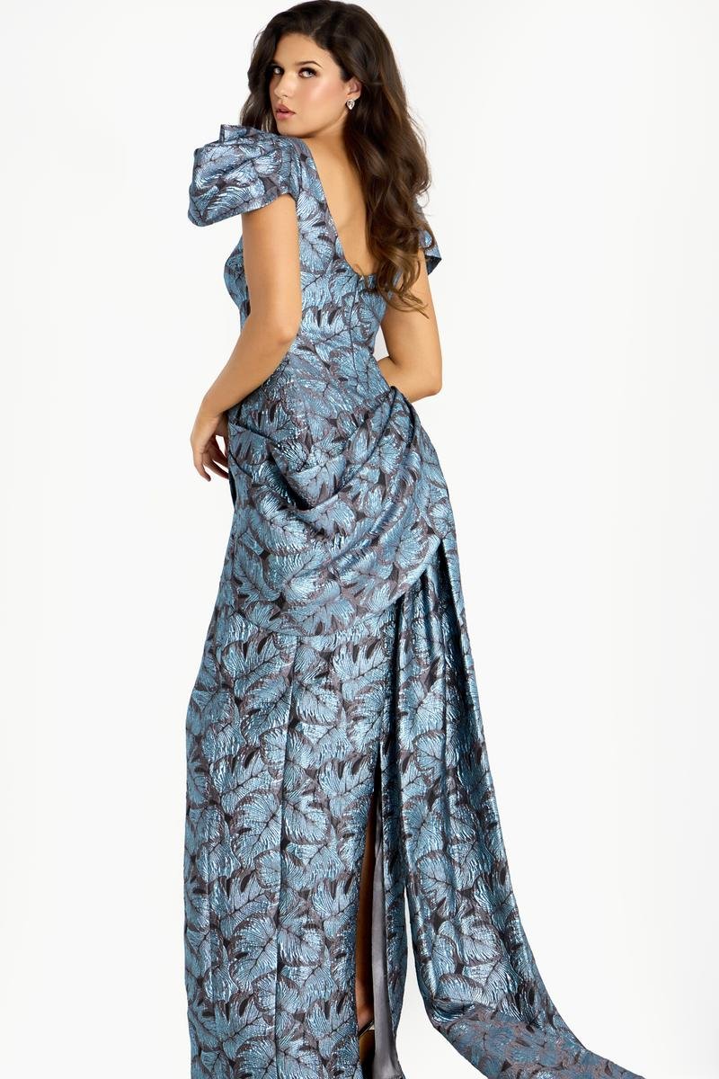 Jovani 46273 — Blue/Brown