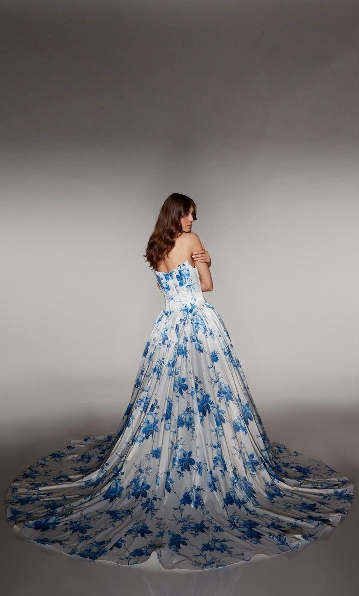 Alyce Paris 62026 — Blue-White