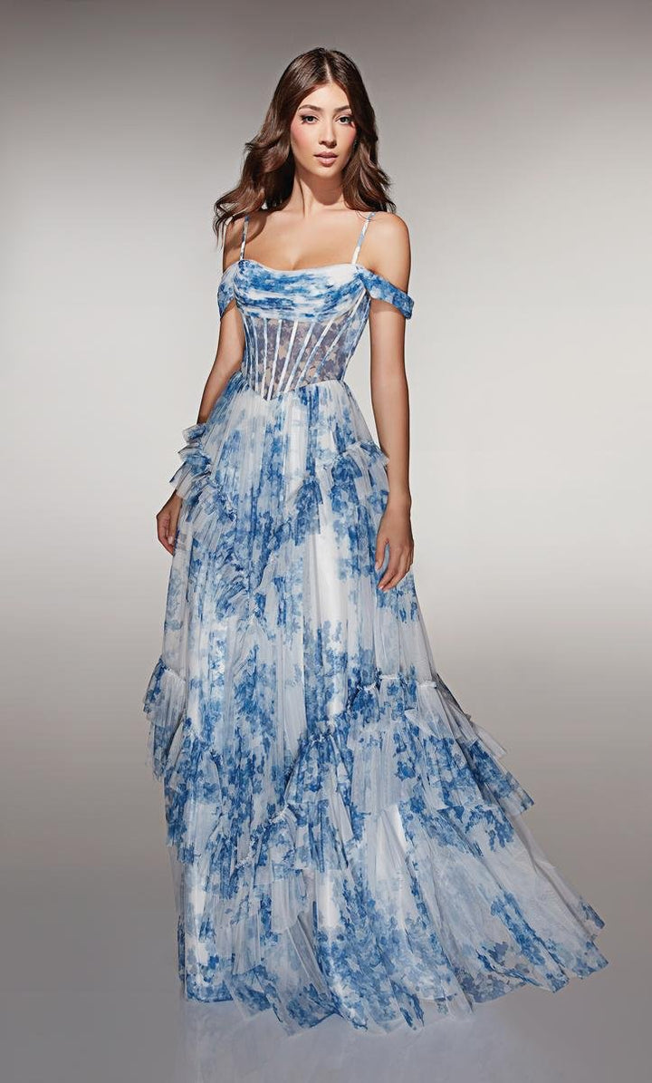 Alyce Paris 62212 — Blue-White