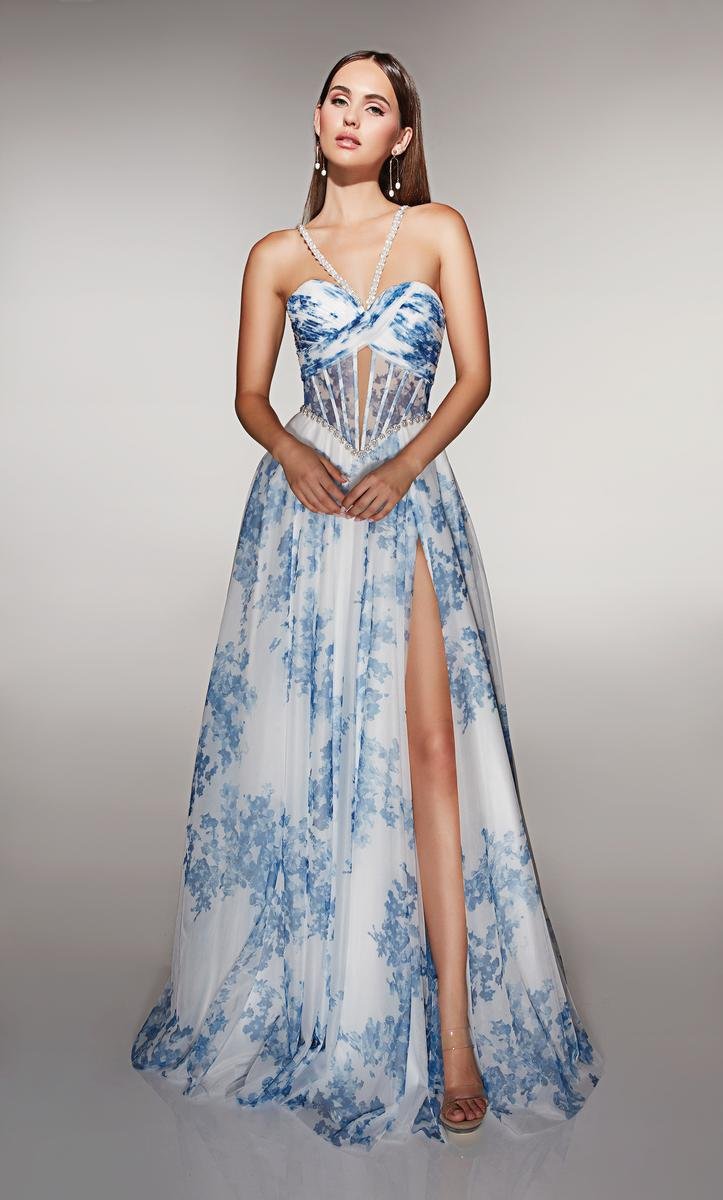 Alyce Paris 61994 — Blue-White